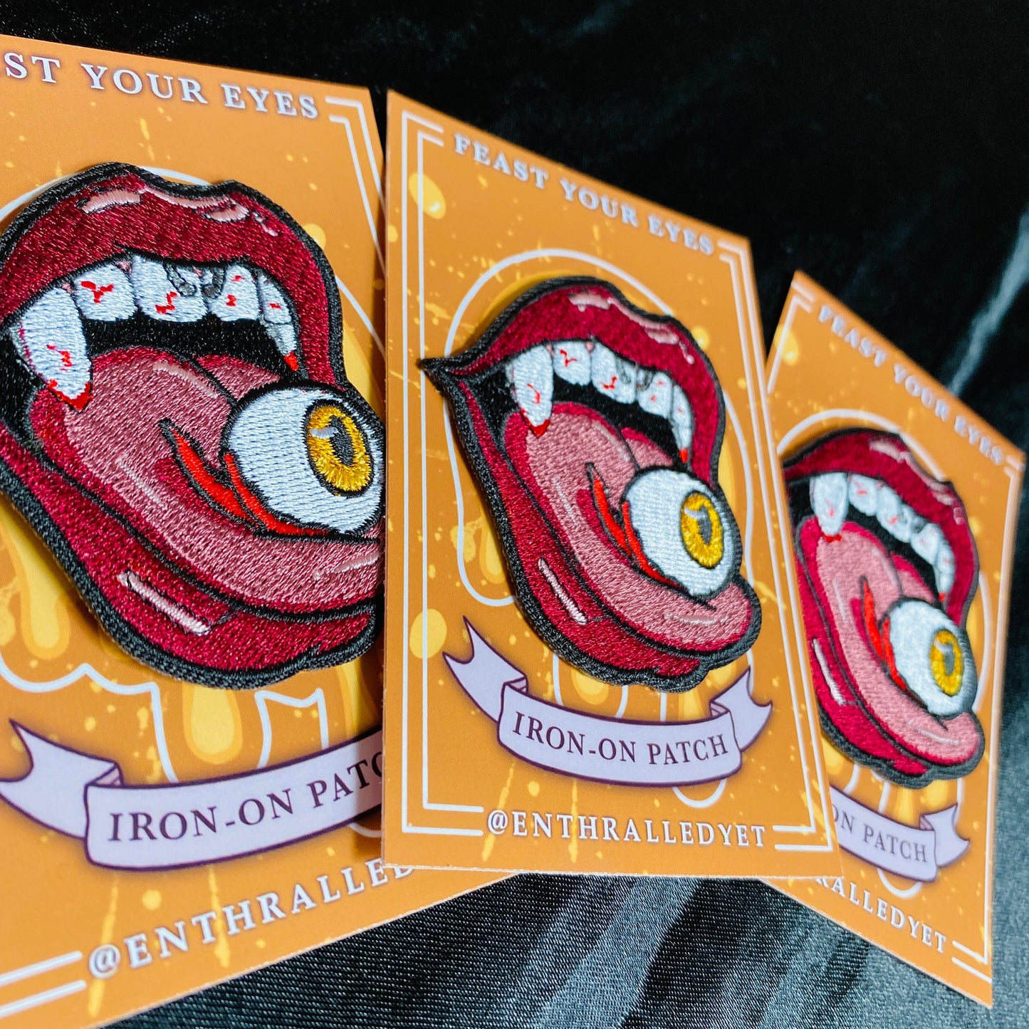 Feast Your Eyes - Iron-On Patch