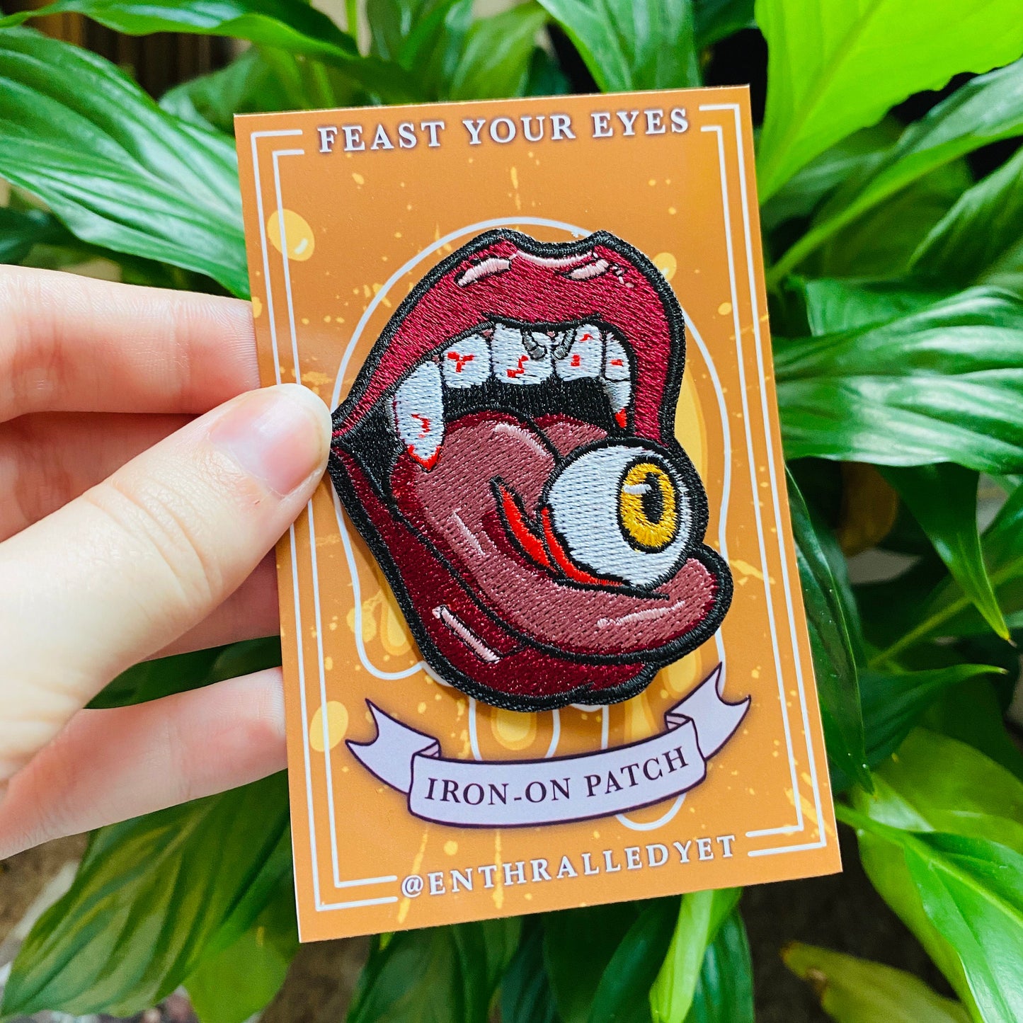 Feast Your Eyes - Iron-On Patch