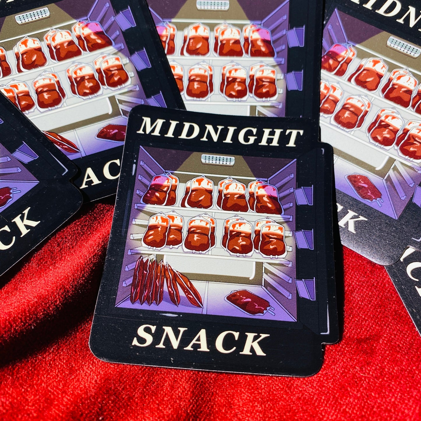 Midnight Snack - Gothic Vampire Magnet