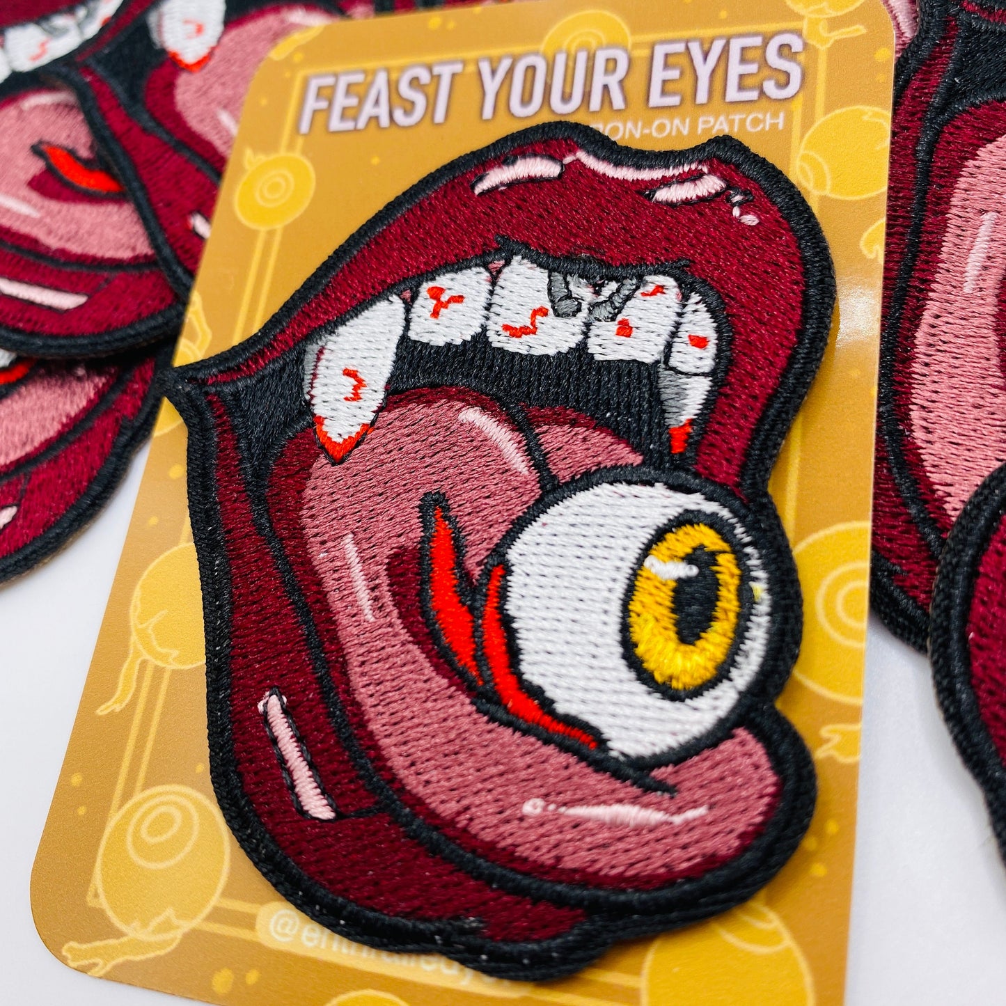 Feast Your Eyes - Iron-On Patch