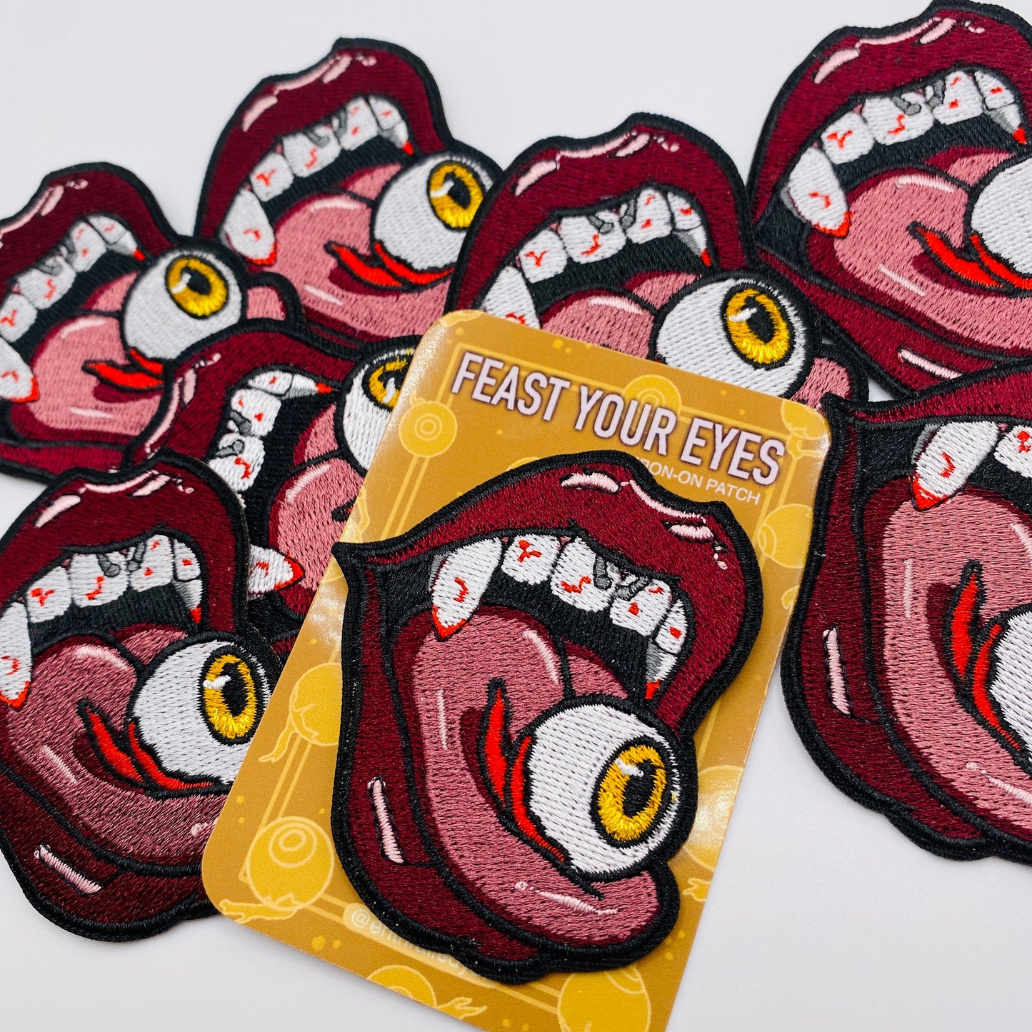Feast Your Eyes - Iron-On Patch