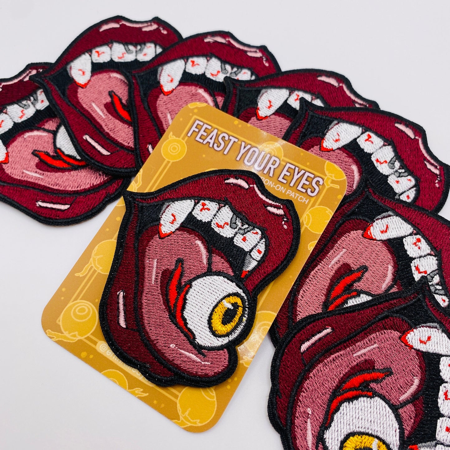 Feast Your Eyes - Iron-On Patch
