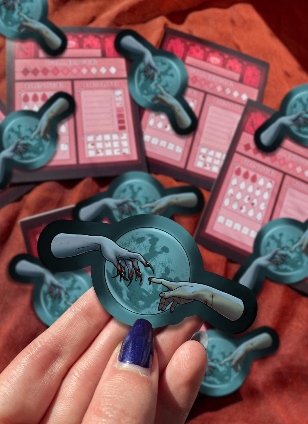 Creation of Adam - Sticker