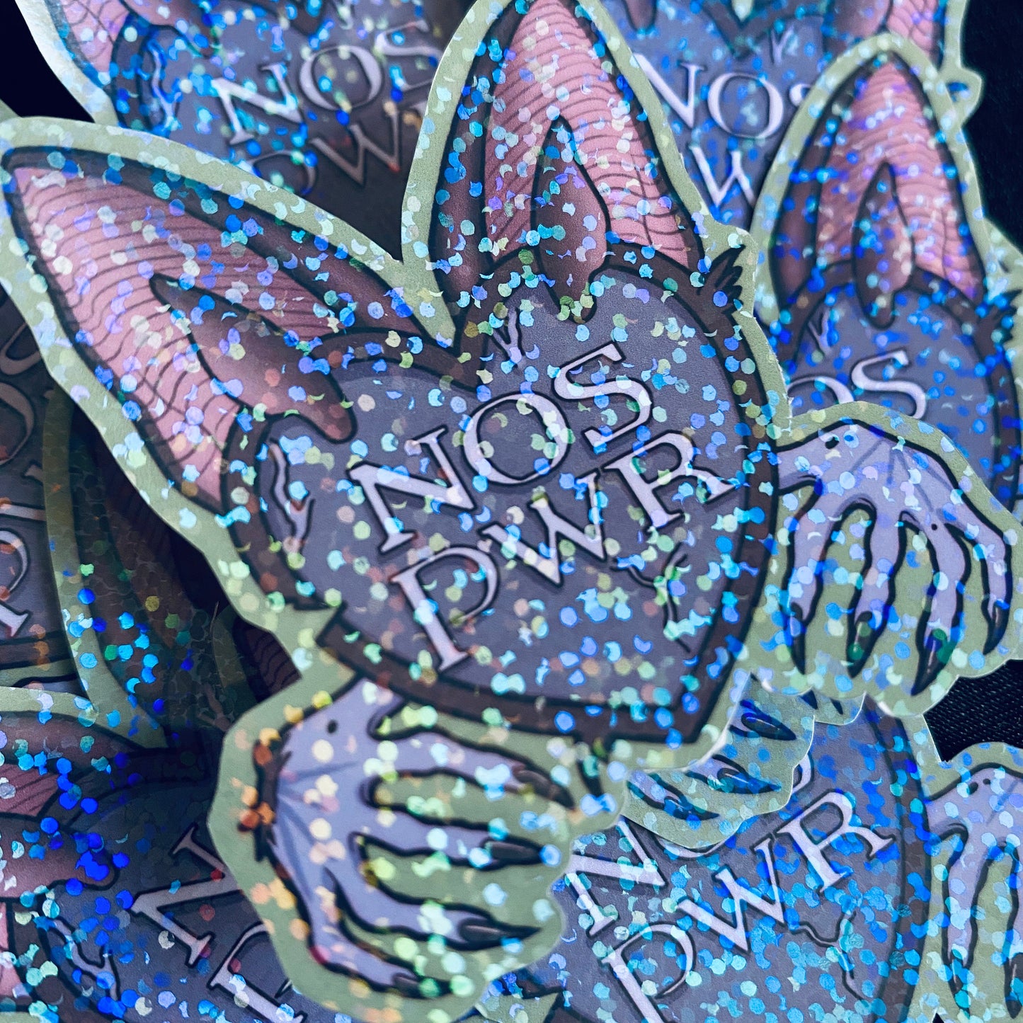 NOS PWR Sticker (Holographic)