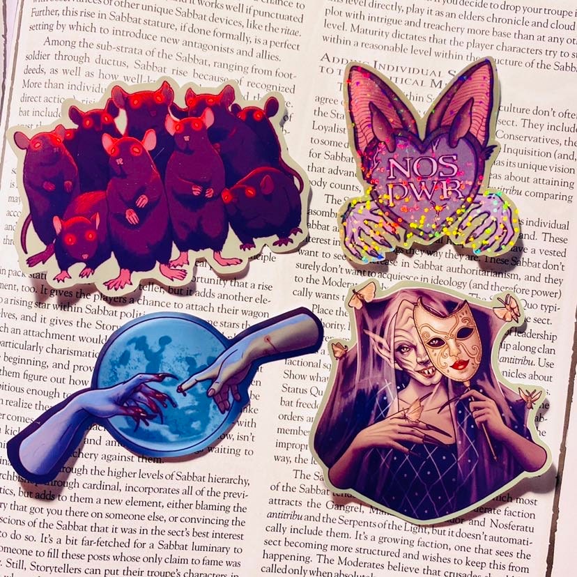 Nosferatu Sticker Pack (4pcs)