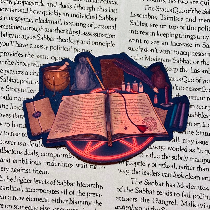 Ready the Ritual Sticker (Glossy)