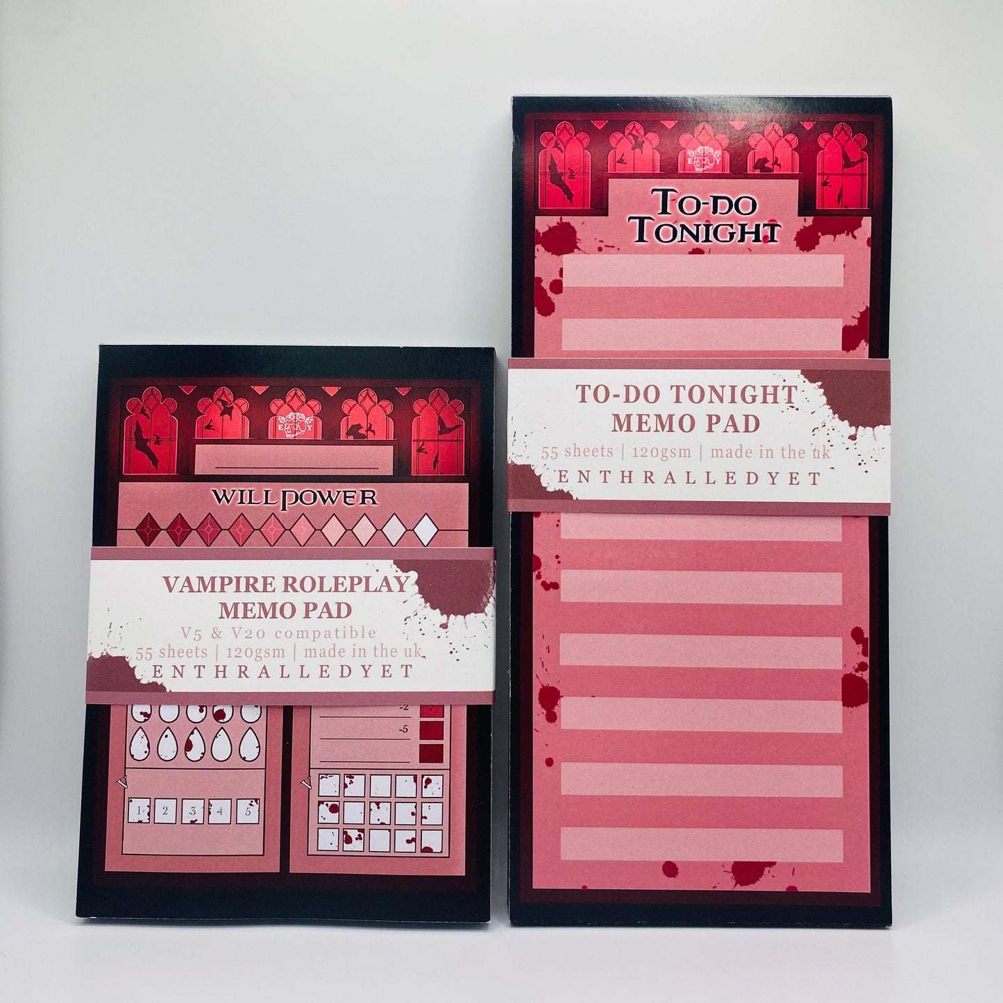 Notre Damn'd - Gothic Notepad Set