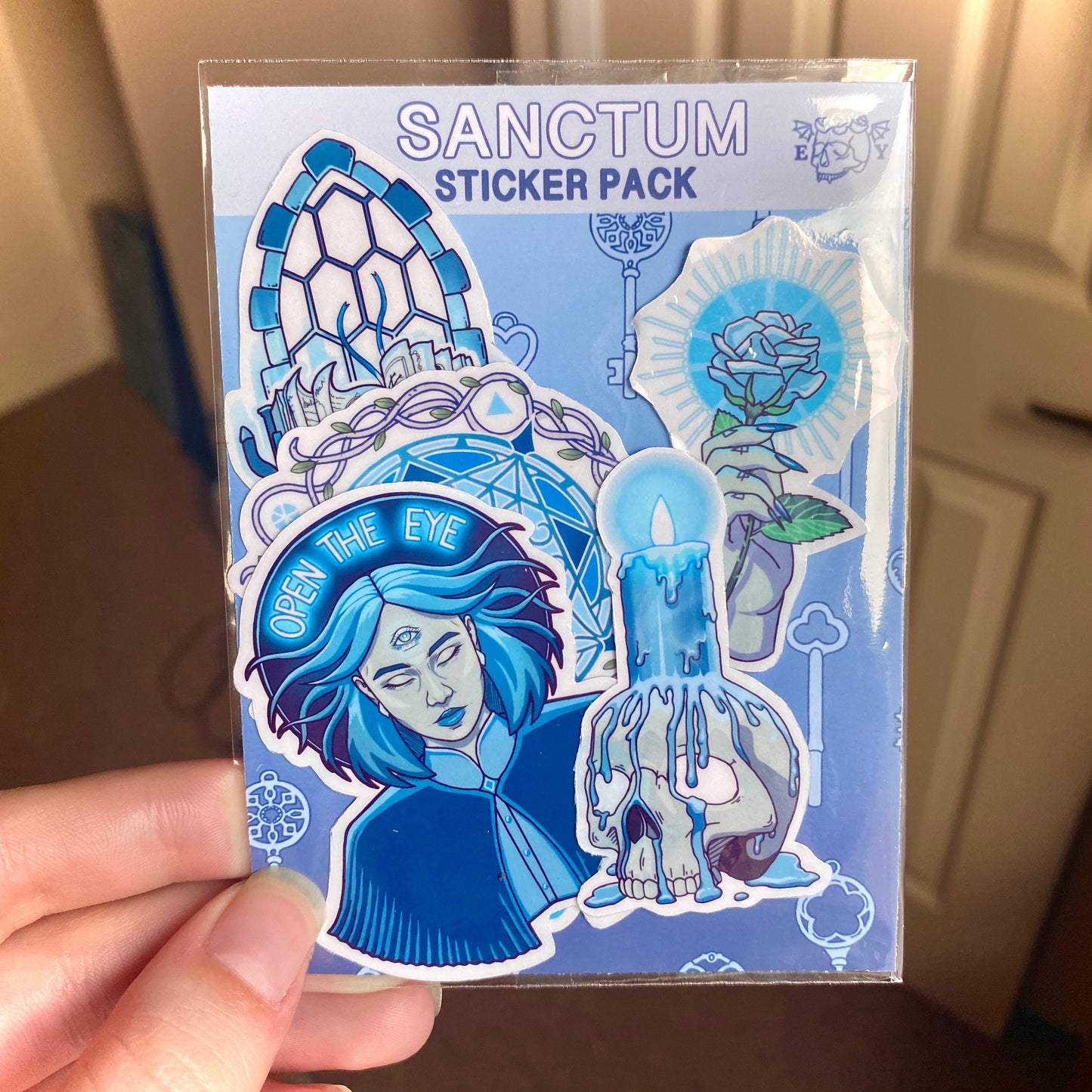 The Sanctum - Gothic Magic Clear Sticker Pack (6 pieces)