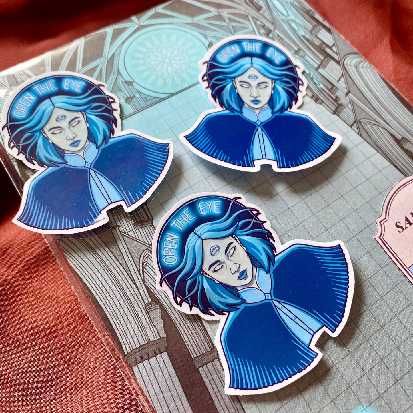 Open the Eye - Arcane Witchy Gothic Sticker