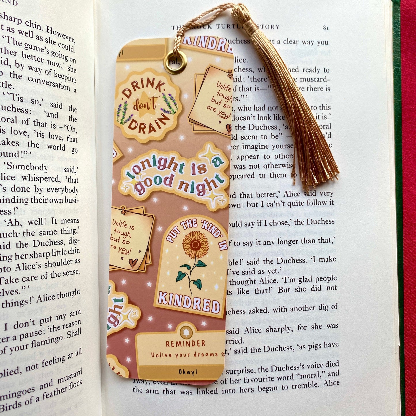 Undead Affirmations - Gothic Self-Love Bookmark