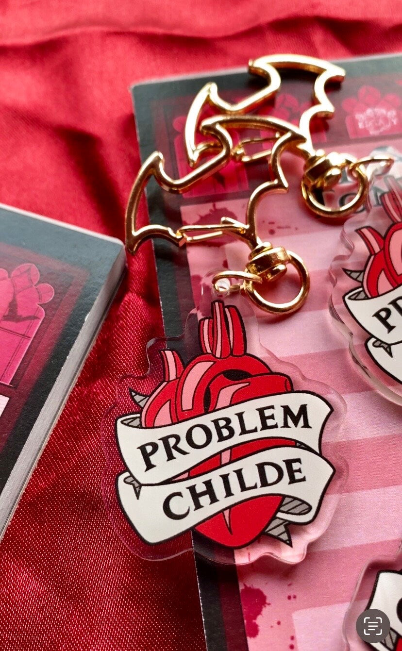 Problem Childe Keychain - Vampiric Gothic Keychain