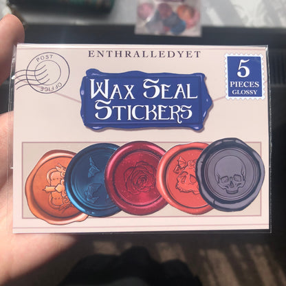 Wax Seal Sticker Pack (10 pieces)