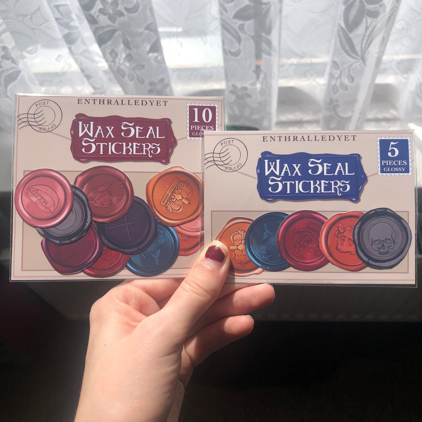 Wax Seal Sticker Pack (10 pieces)