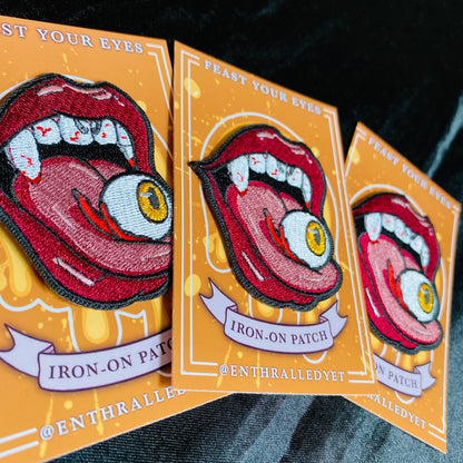 Feast Your Eyes - Iron-On Patch
