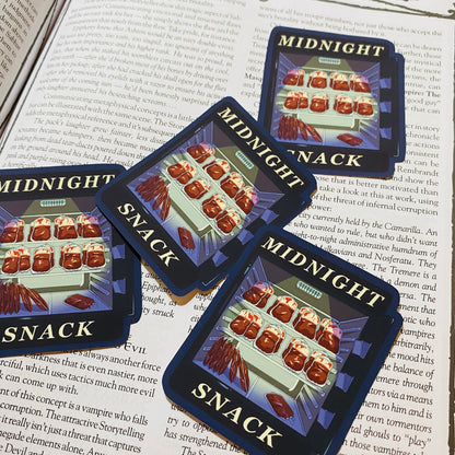 Midnight Snack - Vampire Sticker