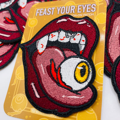 Feast Your Eyes - Iron-On Patch