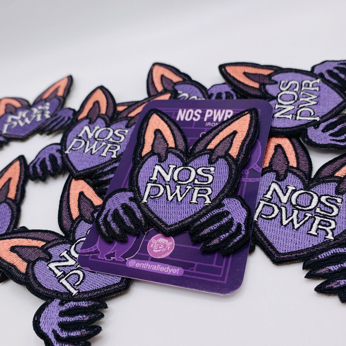 NOS PWR - Iron-On Patch