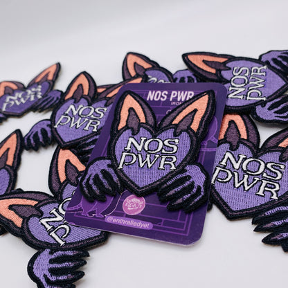 NOS PWR - Iron-On Patch