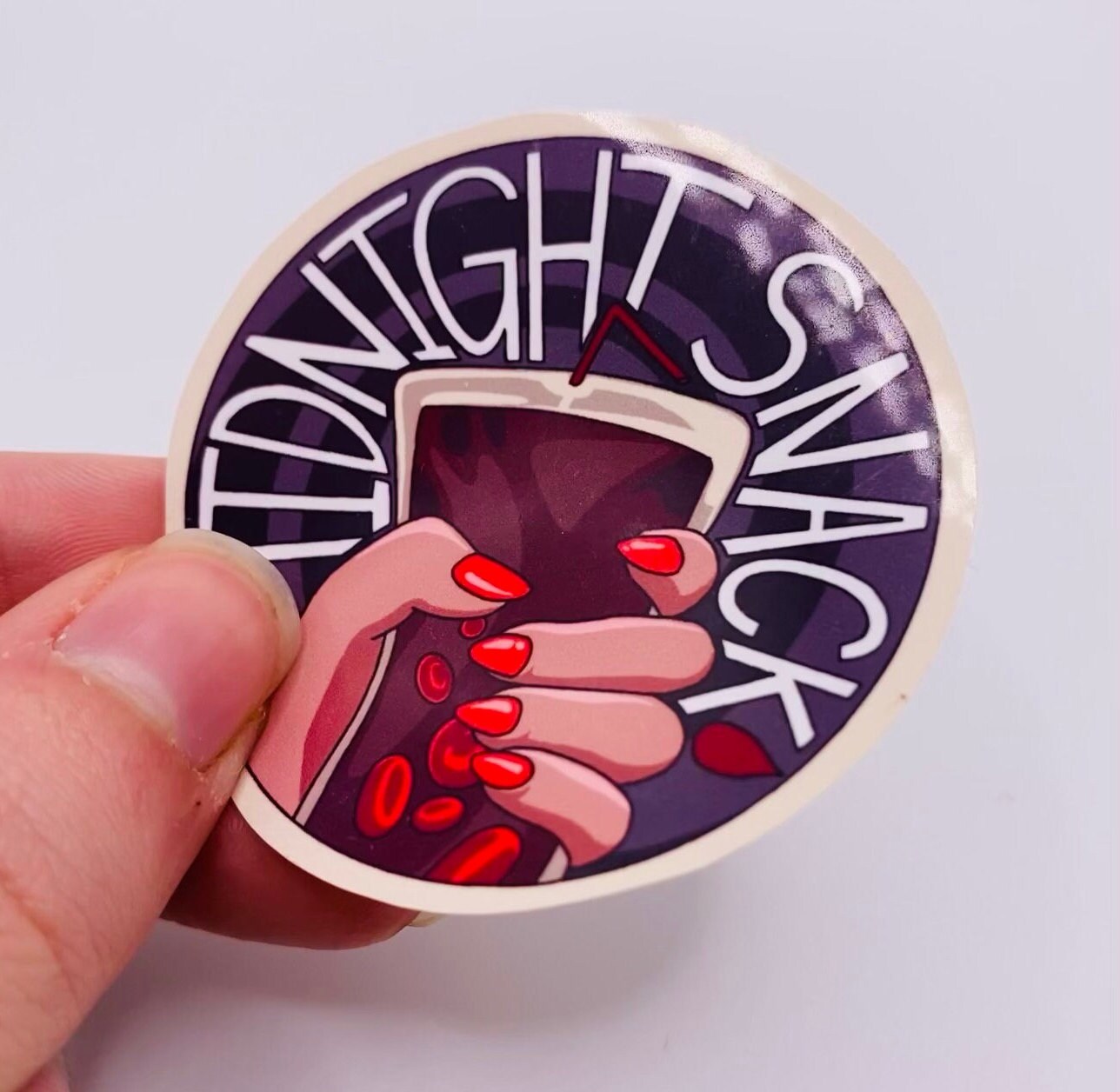 Midnight Snack - Vampire Sticker