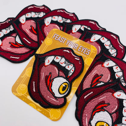 Feast Your Eyes - Iron-On Patch