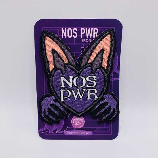 NOS PWR - Iron-On Patch