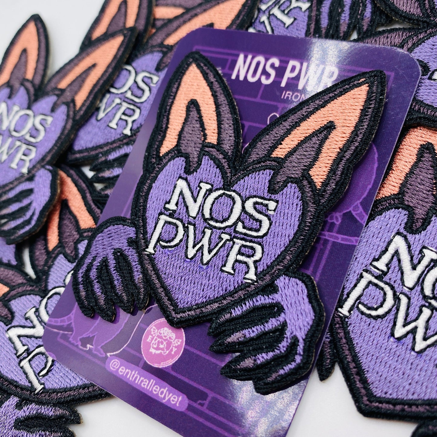 NOS PWR - Iron-On Patch