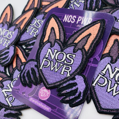 NOS PWR - Iron-On Patch