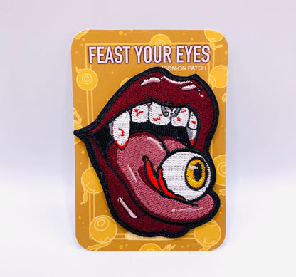 Feast Your Eyes - Iron-On Patch