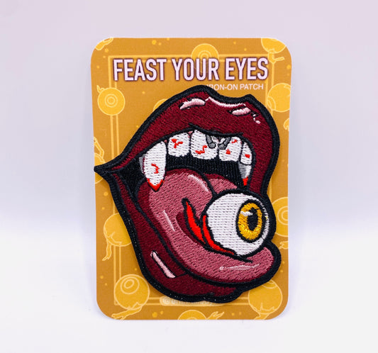 Feast Your Eyes - Iron-On Patch