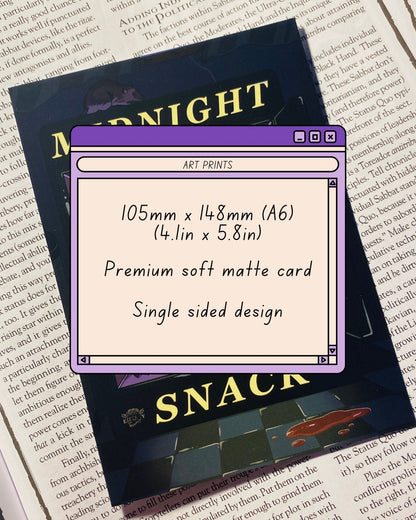Midnight Snack - A6 Print