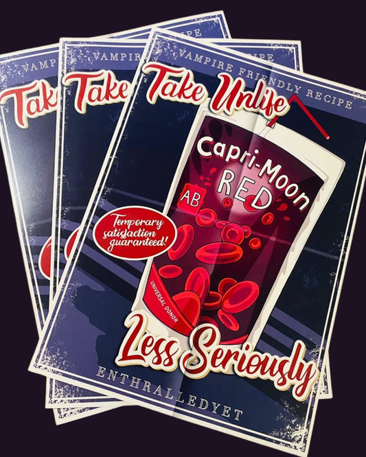Take Unlife Less Seriously - A4 Print