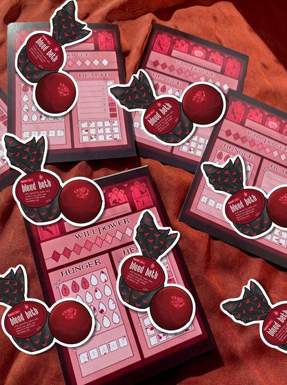 Bloodbath Bomb - Vampire Sticker