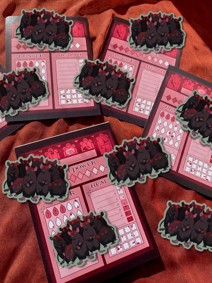 Pile of Rats Sticker