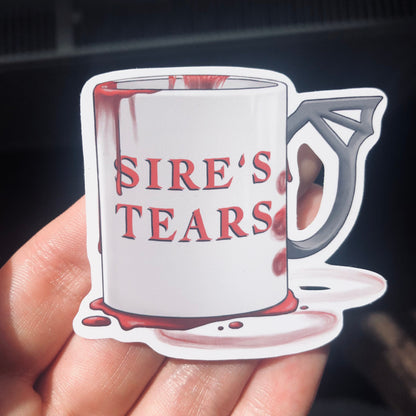 Sire's Tears - Vampire Sticker (Glossy)