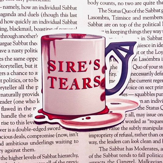 Sire's Tears - Vampire Sticker (Glossy)