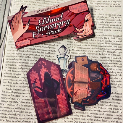 Blood Sorcery Sticker Pack - 4 pieces (Glossy)