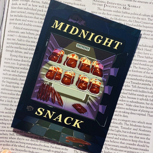 Midnight Snack - Vampire Print (A6 Postcard)