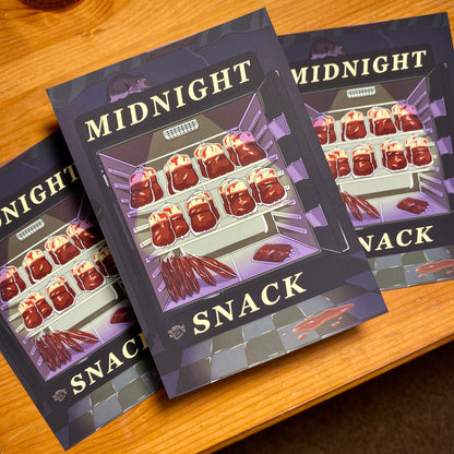 Midnight Snack - Vampire Print (A6 Postcard)