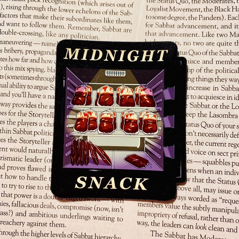 Midnight Snack - Vampire Magnet