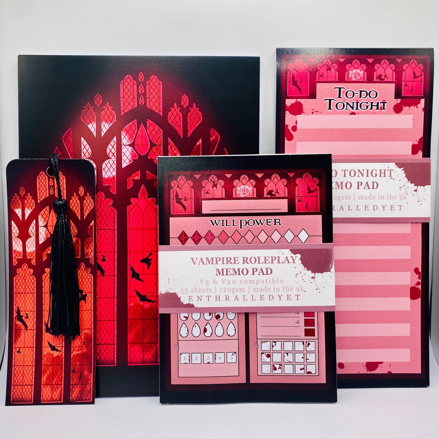 Notre Damn'd - Gothic Notepad Set