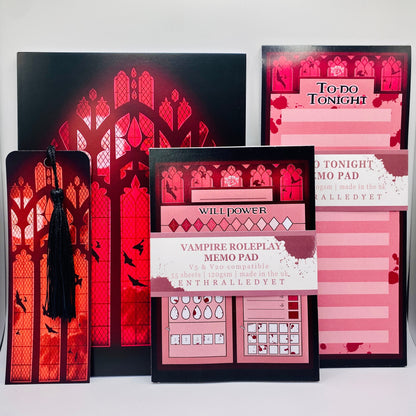 Notre Damn'd - Gothic Notepad Set