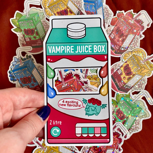 Vampire Juice Box - 4 pieces (Holographic)