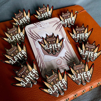 The Slayer - Gothic Enamel Pin