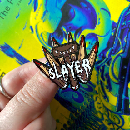 The Slayer - Gothic Enamel Pin