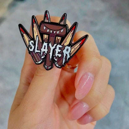 The Slayer - Gothic Enamel Pin