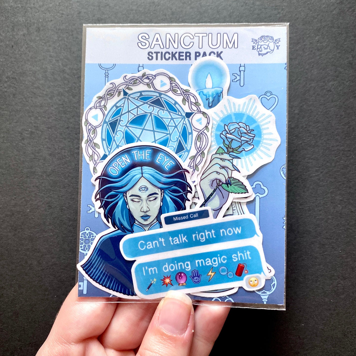 Magical Rose - Arcane Witchy Gothic Sticker