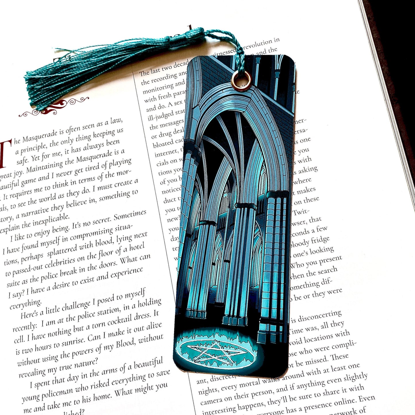 The Sanctum - Gothic Vampire Witchy Bookmark