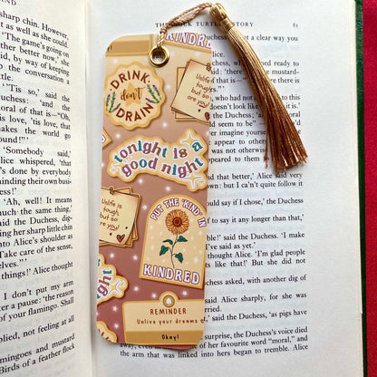 Undead Affirmations - Gothic Self-Love Bookmark