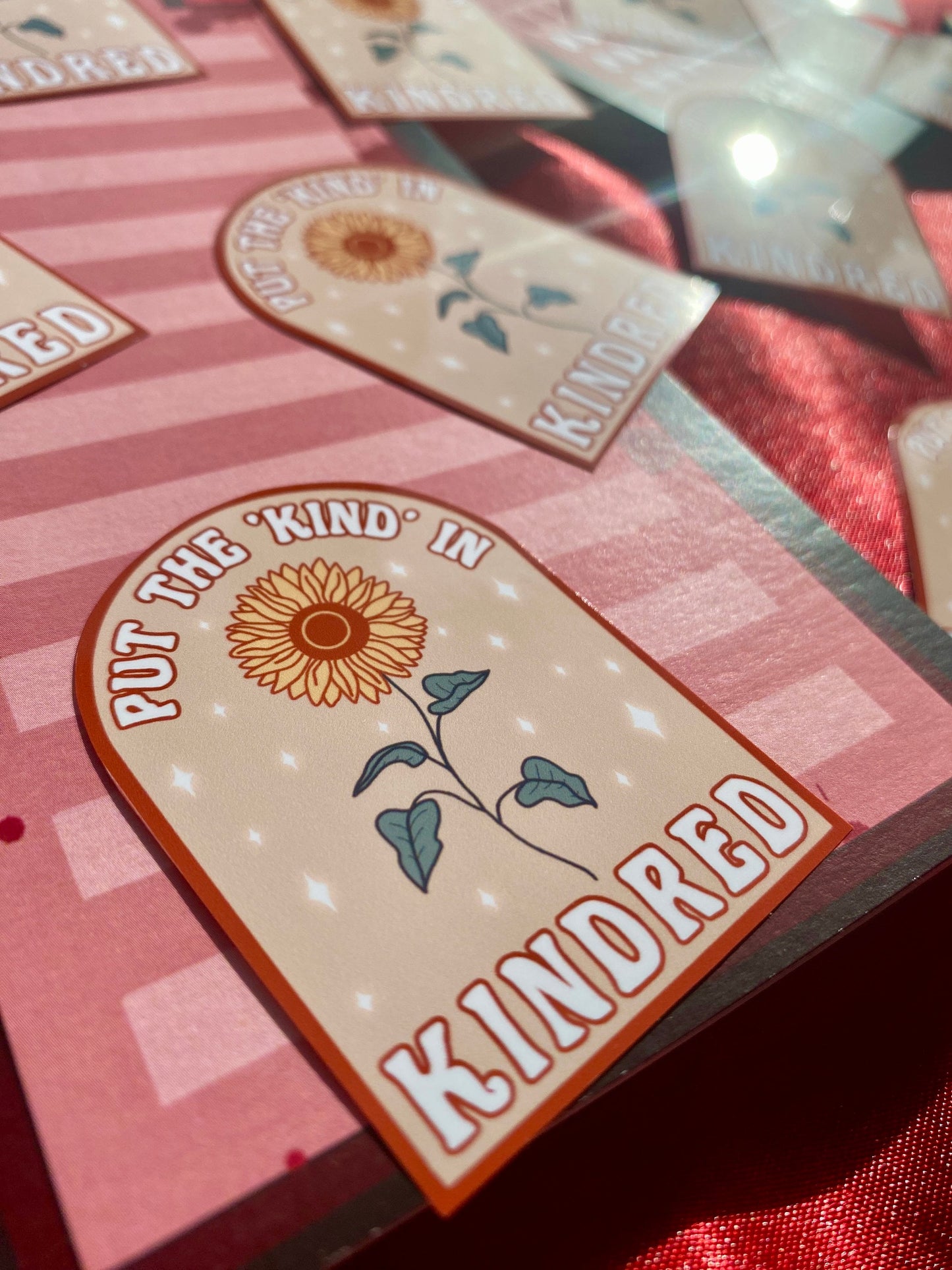 Put the Kind in Kindred - Vampire Self-Care Sticker