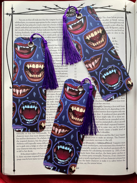 Bite Back! - Gothic Fangs Bookmark